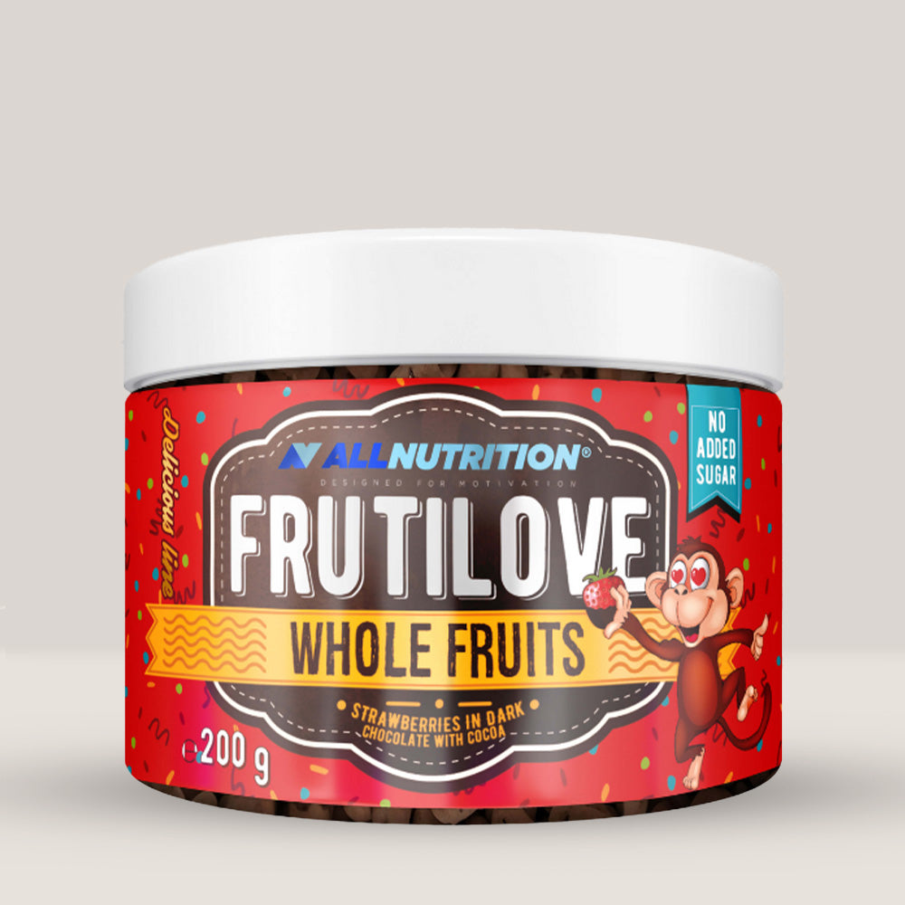 FRUTILOVE WHOLE FRUITS (strawberries in dark chocolate) - 200g