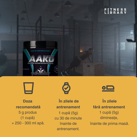 AAKG Vitabolic: Performanță amplificată. Depășește-ți limitele!