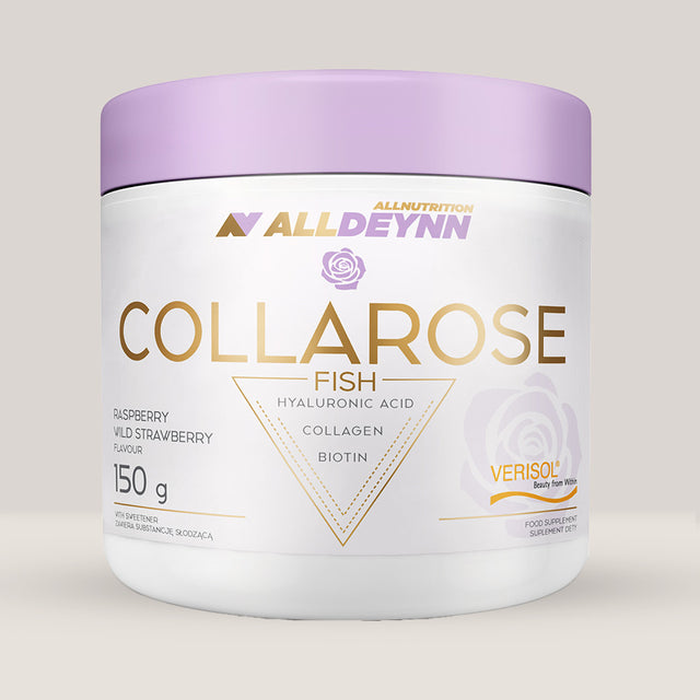 Imagine cu suplimentul alimentar Collarose FISH de la ALL DEYNN, 150g.