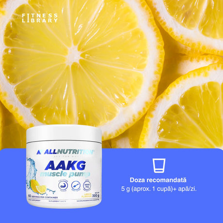 AAKG Muscle Pump: Putere explozivă, recuperare rapidă, mușchi sculptați.