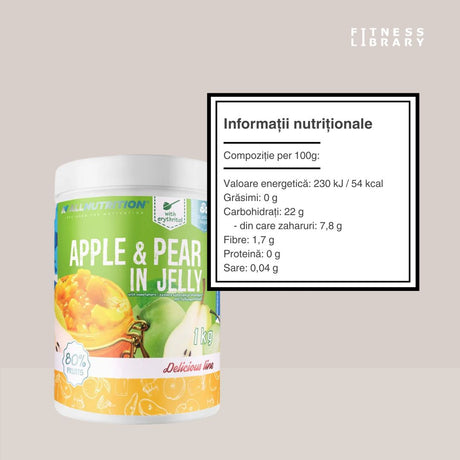 Gem mere-pere fără zahăr. Energie pură pentru o zi plină de vitalitate.