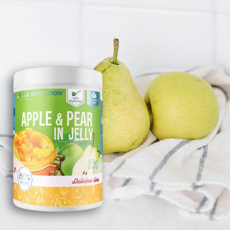 Gem artizanal fără zahăr, cu mere și pere coapte. Start fresh cu ALLNUTRITION!