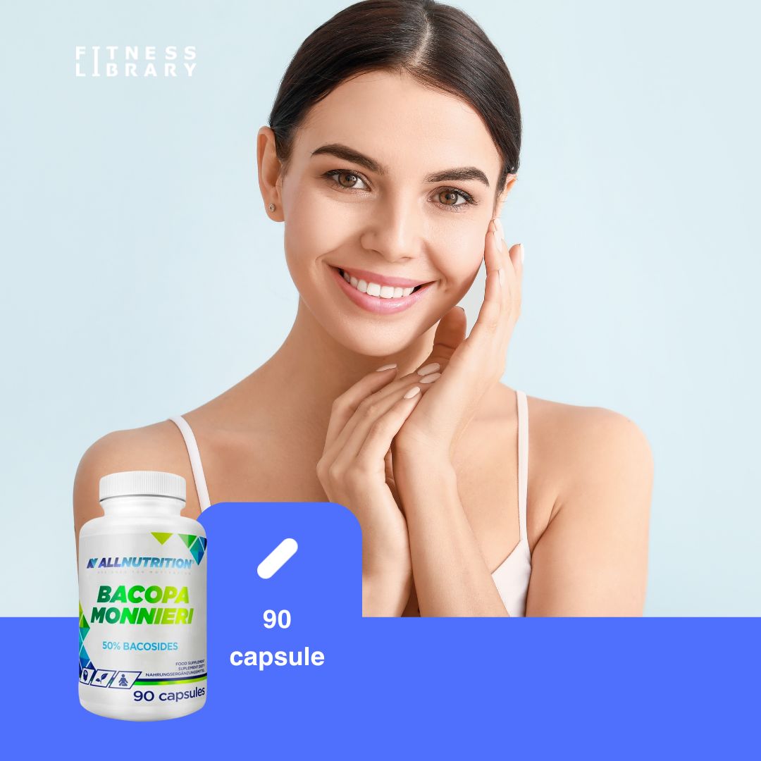 Bacopa Monnieri ALLNUTRITION: Memorie, concentrare și calm în fața stresului. Investește în performanță!