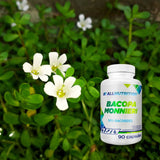 Bacopa Monnieri ALLNUTRITION: Memorie, concentrare și rezistență la stres îmbunătățite. Atinge performanța cognitivă maximă!