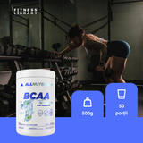 BCAA MAX SUPPORT INSTANT 500g – Formulă instantizată de aminoacizi esențiali (refacere accelerată & protecție anticatabolică) – 2 porții | ALLNUTRITION