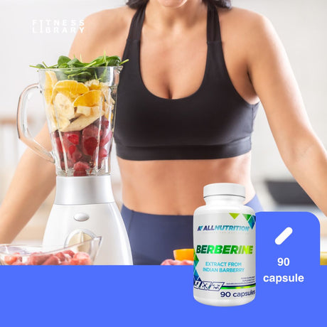 Berberină ALLNUTRITION: Ficat sănătos, metabolism armonios, energie și vitalitate.