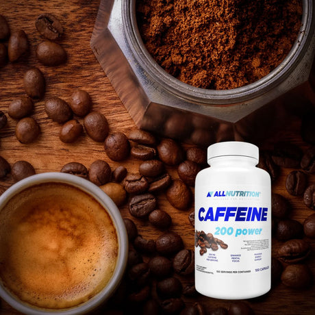 Energie pură și concentrare absolută cu cofeina anhidră ALLNUTRITION. Performanță maximă, claritate și putere în fiecare zi.