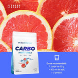 Energie constantă, recuperare musculară impecabilă. Atinge performanțe de vârf cu Carbo Multi Max.