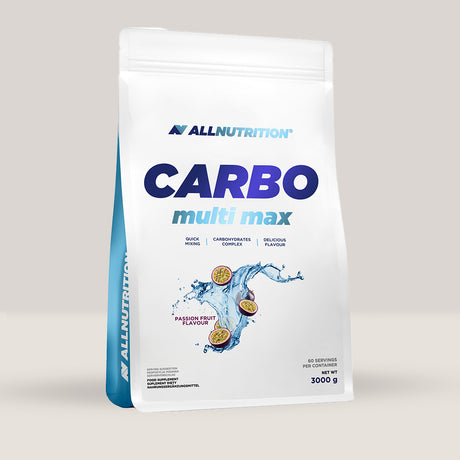 Energie instant și performanță de vârf cu Carbo Multi Max. Gust delicios de fructul pasiunii.