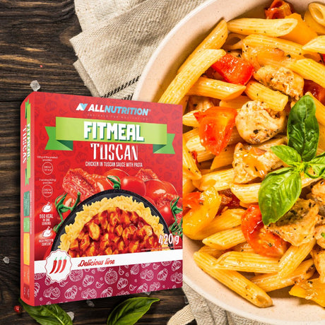 Performanță optimă cu FITMEAL Tuscan. Proteine bogate pentru refacere musculară și o experiență culinară toscană.