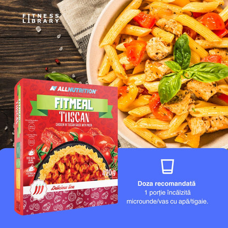 FITMEAL Tuscan: Proteine de calitate pentru refacere musculară și savoarea Italiei, fără efort.
