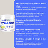 Citrulina Malat ALLNUTRITION: Performanță maximă și regenerare rapidă pentru rezultate de top.