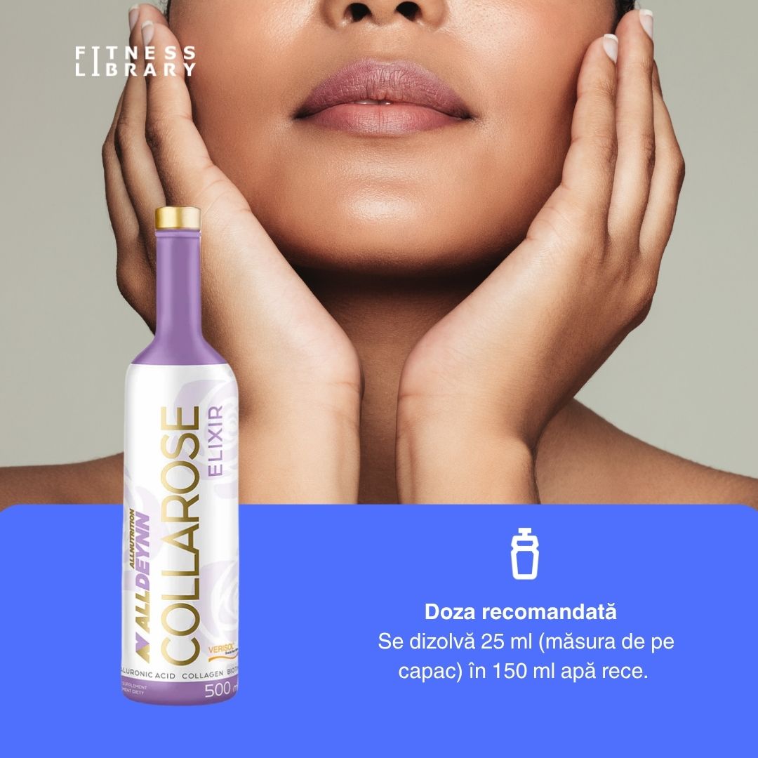 Colagen VERISOL® pentru frumusețe radiantă. Collarose Elixir ALLDEYNN hrănește pielea, părul și unghiile.
