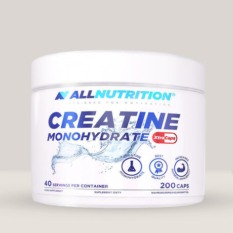 Creatină monohidrat pură XtraCaps. Performanță amplificată, siluetă definită. Depășește-ți limitele.