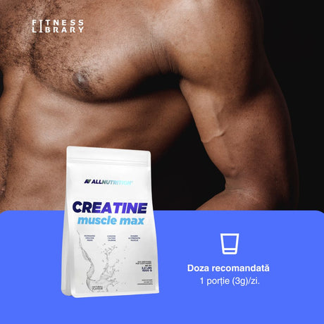 Creatină Muscle Max: Putere explozivă, rezistență maximă, performanță desăvârșită.