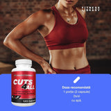 Siluetă ideală cu Cuts4All de la ALLNUTRITION. Formulă avansată cu extracte din plante pentru un corp sculptat și energie revigorantă.