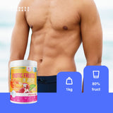 Gem exotic ALLNUTRITION, 80% fructe, fără zahăr adăugat. Explozie de arome exotice, desfătare fără compromisuri.