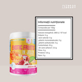 Gem exotic ALLNUTRITION: 80% fructe, fără zahăr adăugat. Savurează o explozie tropicală de arome!