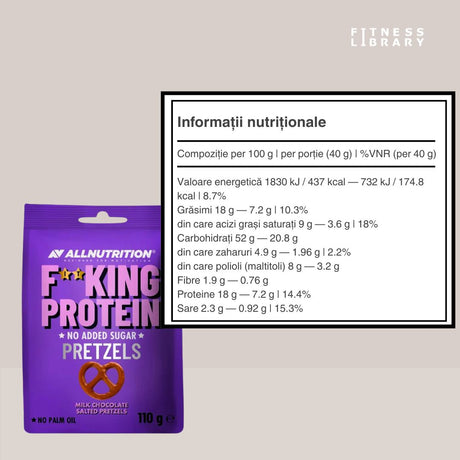 Covrigei proteici Fitking. Gust delicios de ciocolată, fără remuşcări. Fitness și savoare într-o singură gustare.