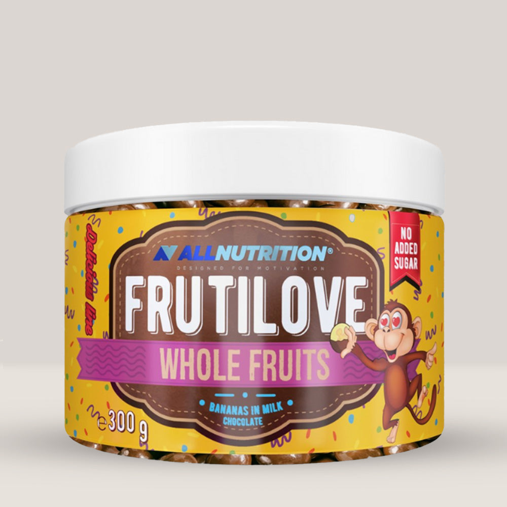 FRUTILOVE WHOLE FRUITS (bananas in milk chocolate) - 300g