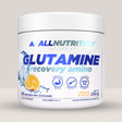 Imagine cu suplimentul alimentar Glutamine (Recovery Amino) de la ALLNUTRITION, 250g, 50 de serviri.