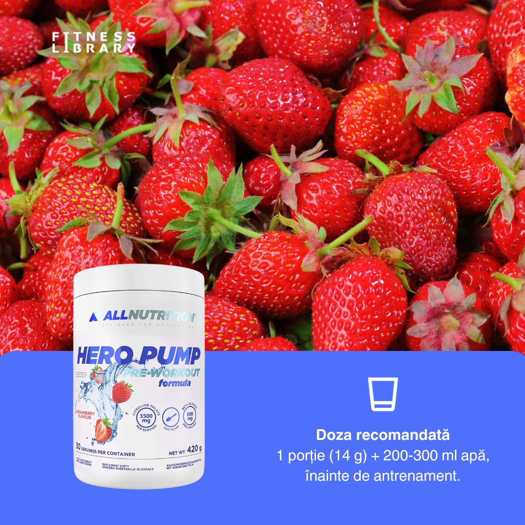 Performanță amplificată, fără stimulanți. HERO PUMP.
