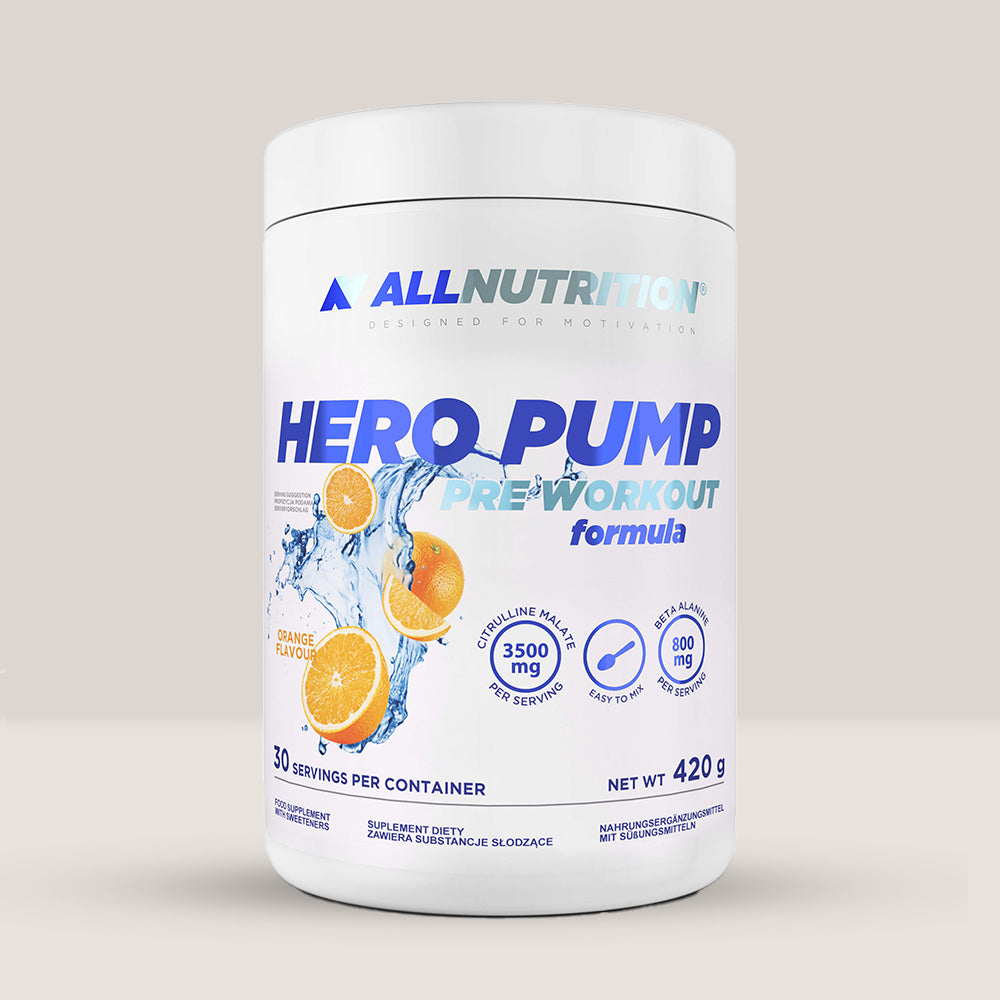 Performanță amplificată fără stimulente. HERO PUMP: Ritual pre-antrenament transcendental.