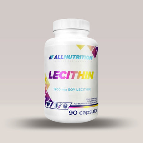 Imagine cu suplimentul alimentar Lecithin de la ALLNUTRITION, 1200mg, 90 de capsule.