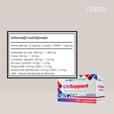 Ficat sănătos, energie reînnoită cu LivSupport. Revitalizare zilnică.