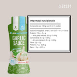 Gust intens, calorii minime. Sos Usturoi Low Calorie ALLNUTRITION - Savurează sănătos!