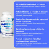 Magneziu Complex ALLNUTRITION: Energie, relaxare, minte limpede. Trăiește la maxim!