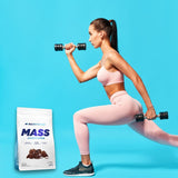 Crește masa musculară rapid și recuperează-te mai repede cu acest gainer ALLNUTRITION, 100% fără gluten.