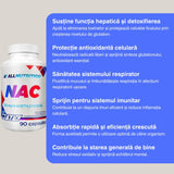Detoxifiere naturală și vitalitate celulară cu NAC AllNutrition. Revigorează-te din interior!
