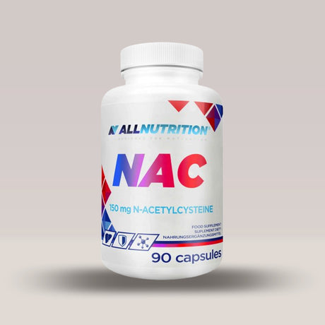 Imagine cu suplimentul alimentar NAC de la ALLNUTRITION, 90 de capsule.