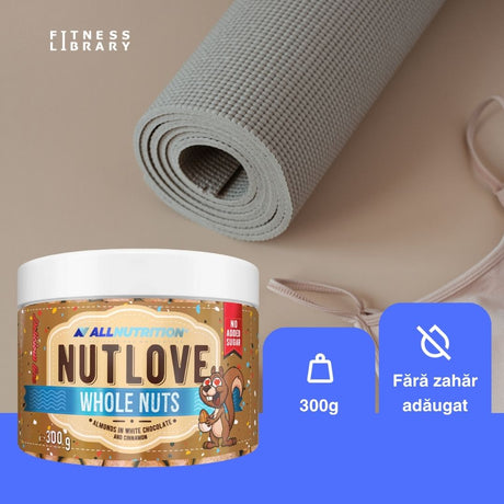 Cremă Nutlove Choco Hazelnut:  Răsfăț divin cu ciocolată și alune crocante.
