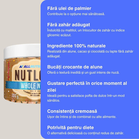 Cremă decadentă Choco Hazelnut. Răsfăț divin cu ciocolată și alune crocante. Hrană pentru corp și suflet.