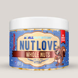 Migdale crocante în ciocolată albă cu cocos. NUTLOVE WHOLENUTS: energie pură și gust divin.