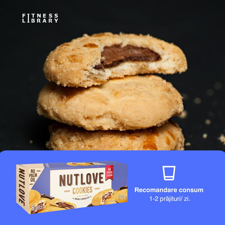 Biscuiți proteici Nutlove: Plăcere și wellbeing fără regrete.