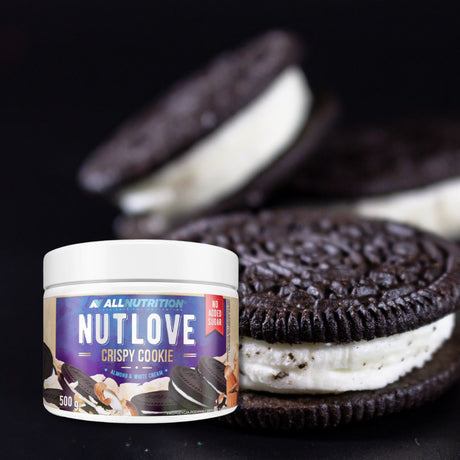 Crocant și cremos, Nutlove Crispy Cookie - indulgență pură pentru un stil de viață echilibrat.