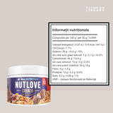 Cremă NutLove: Ciocolată fină & arahide crocante, fără zahăr adăugat. Răsfăț gourmet fără remușcări!