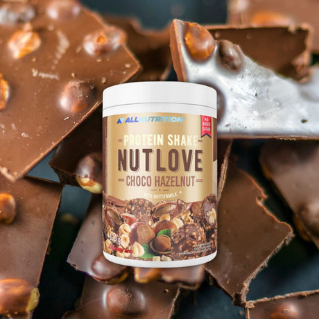 Recuperare rapidă și performanță amplificată cu shake-ul proteic Nutlove. Aromă decadentă de ciocolată și alune.
