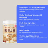 Shake proteic Choco Peanut: Gust decadent de ciocolată albă și arahide. Recuperare musculară de lux.