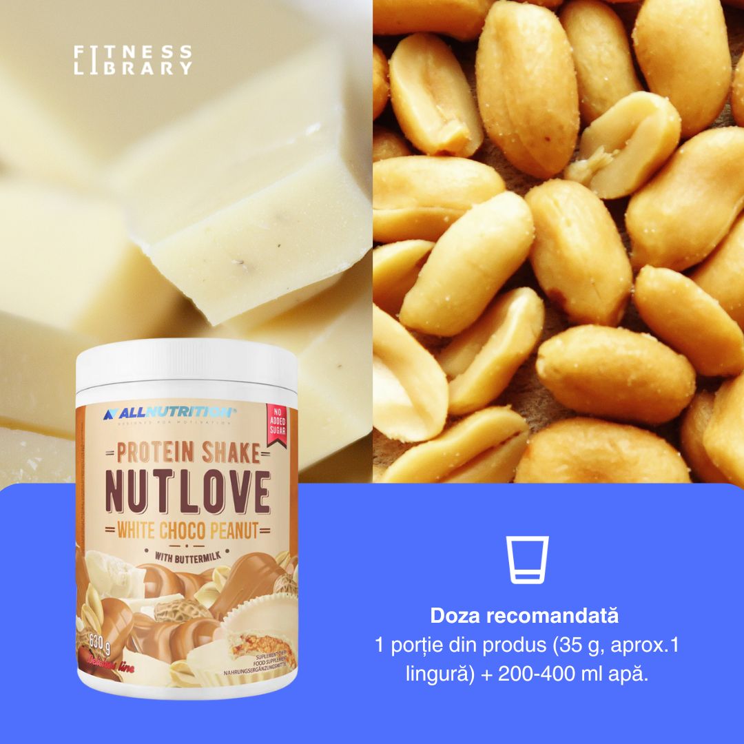 Revitalizează-te cu Choco Peanut! Cremozitatea ciocolatei albe și a arahidelor te duce mai aproape de performanța maximă.