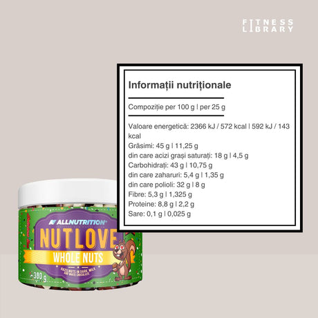 Triplu strat de ciocolată fină (neagră, lapte, albă) cu alune crocante. Indulgență pură.