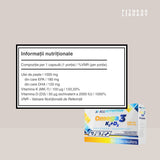 Omega 3, K2, D3 ALLNUTRITION: Imunitate puternică, oase rezistente, inimă sănătoasă. Energie vibrantă, zi de zi.