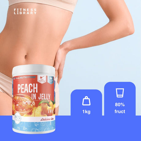Gem dietetic piersici, 80% fructe, fără zahăr adăugat. Gust de vară, siluetă păstrată.