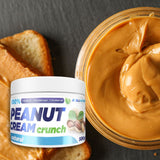 Energie pură pentru o viață activă. Cremă de arahide crocantă ALLNUTRITION.