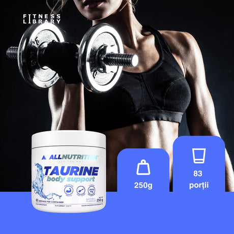 Energie și performanță maximă cu Taurina Body Support ALLNUTRITION.