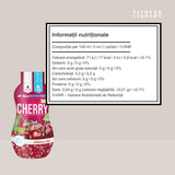 Cireșe coapte cu sos zero calorii ALLNUTRITION. Deserturi sănătoase, fără compromisuri.