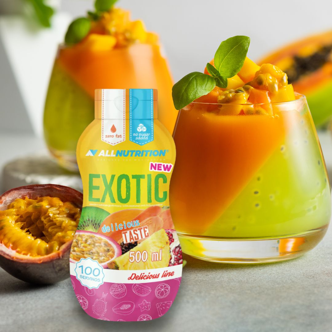 Evadare exotică fără calorii! Sosul Sweet Sauce Exotic de la AllNutrition - gustul pur al paradisului.